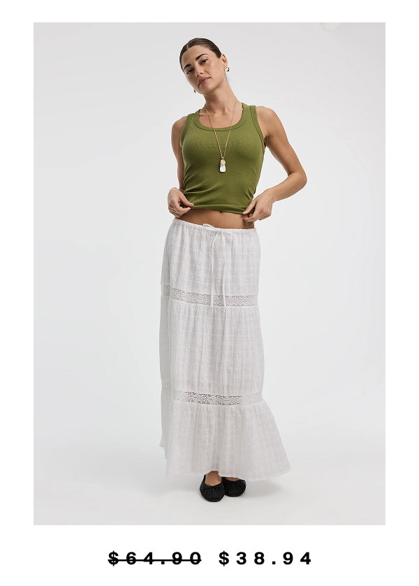 maxi-tiered-crochet-skirt-100-cotton-ladies-woven-skirt