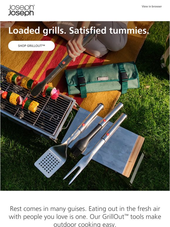 Heating up the grill