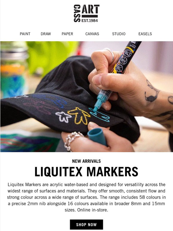 NEW Liquitex Markers!