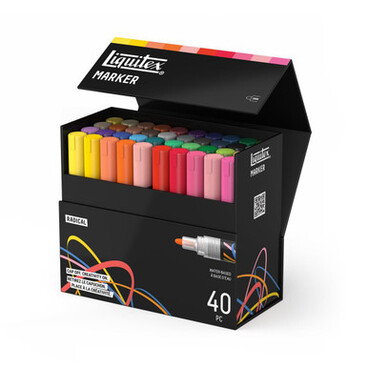 Liquitex Marker 2mm Radical Set of 40