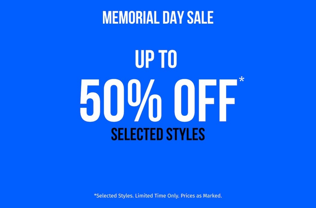 MEMORIAL DAY SALE 