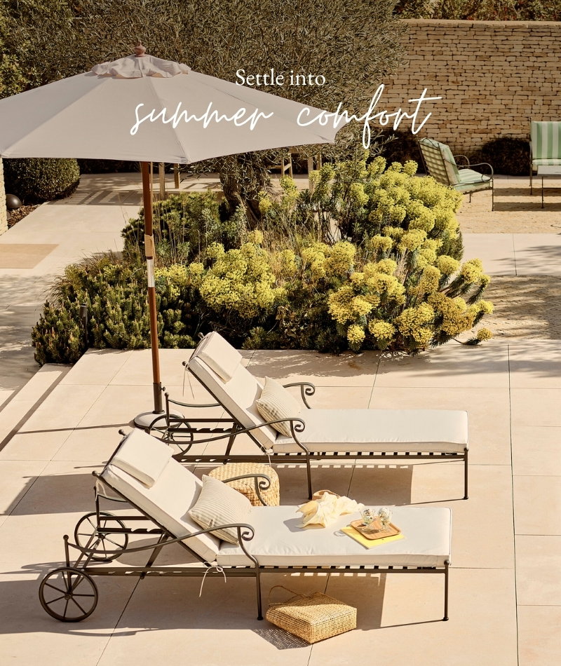 Settle into summer comfort