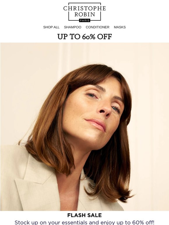 FLASH SALE: Up to 60% Off