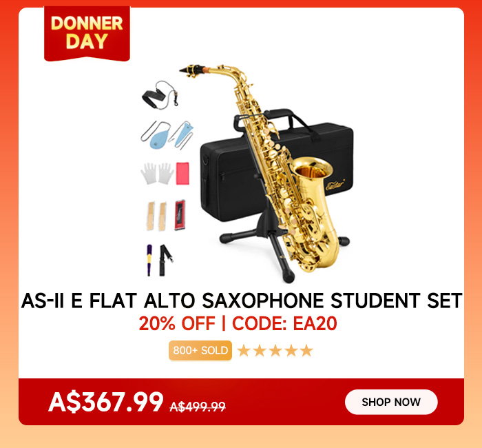 Eastar AS-Ⅱ E Flat Alto Saxophone Student Set