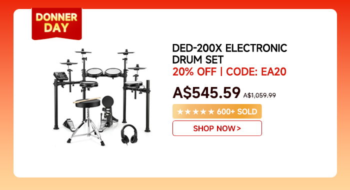 Donner DED-200X Electronic Drum Set
