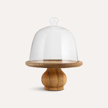 Vivan Glass Cake Dome Stand