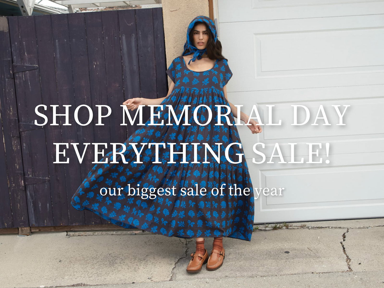 shop memorial day everything sale!