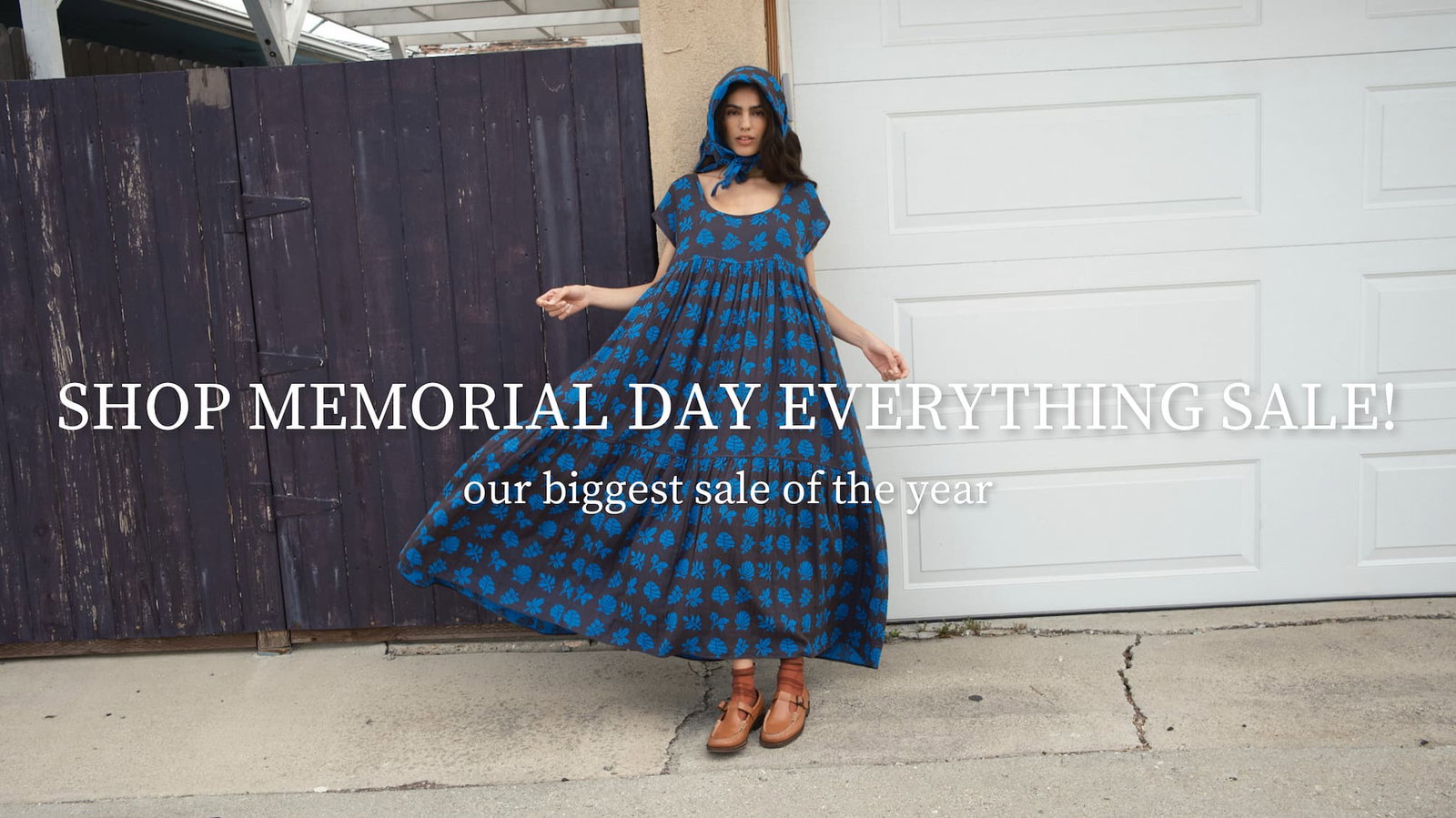 shop memorial day everything sale!