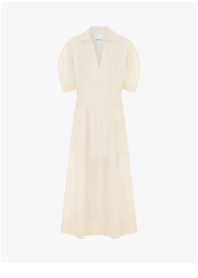 TRACY SHEER MIDI DRESS
