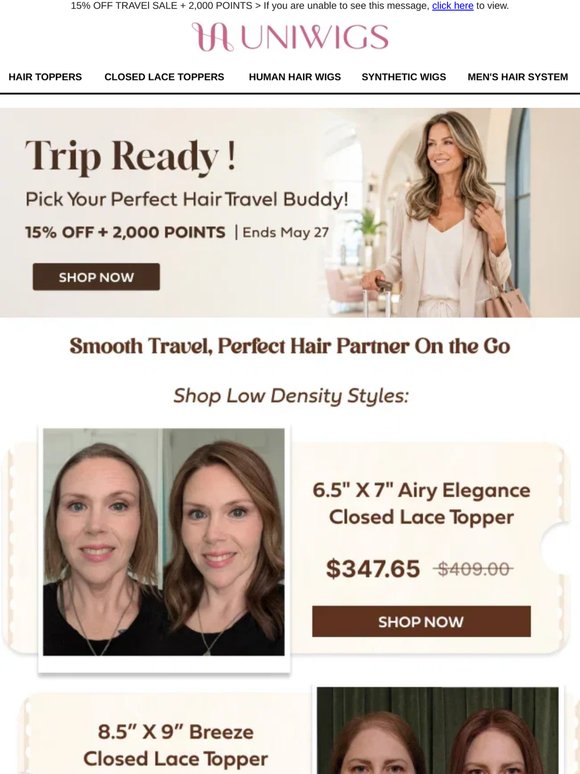 Trip Ready！ Pick your perfect hair travel buddy🧳