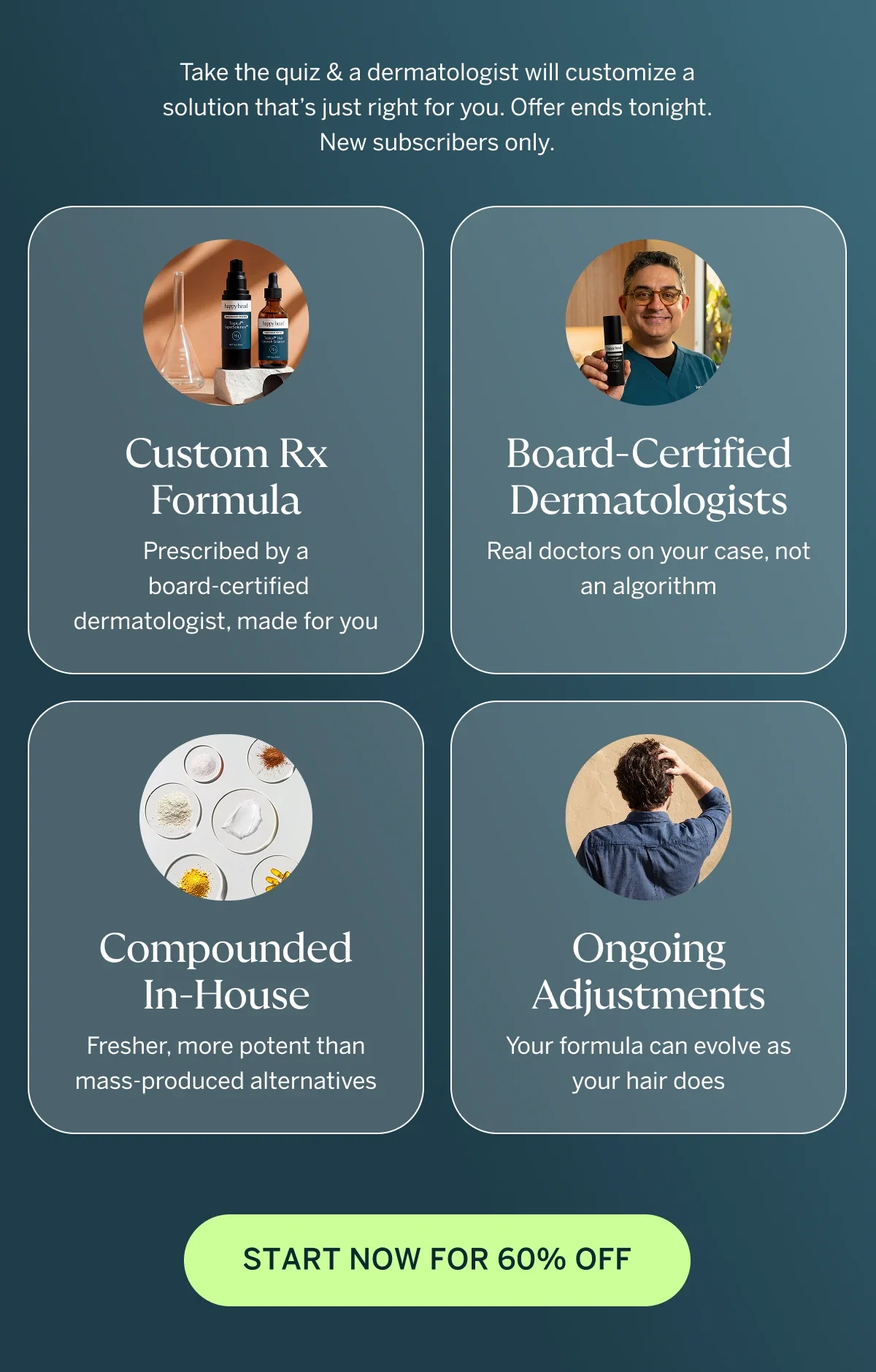 GET 60% OFF MY CUSTOM FORMULA