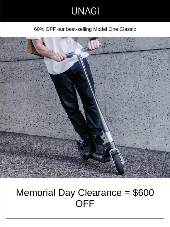 Memorial Day = $600 OFF