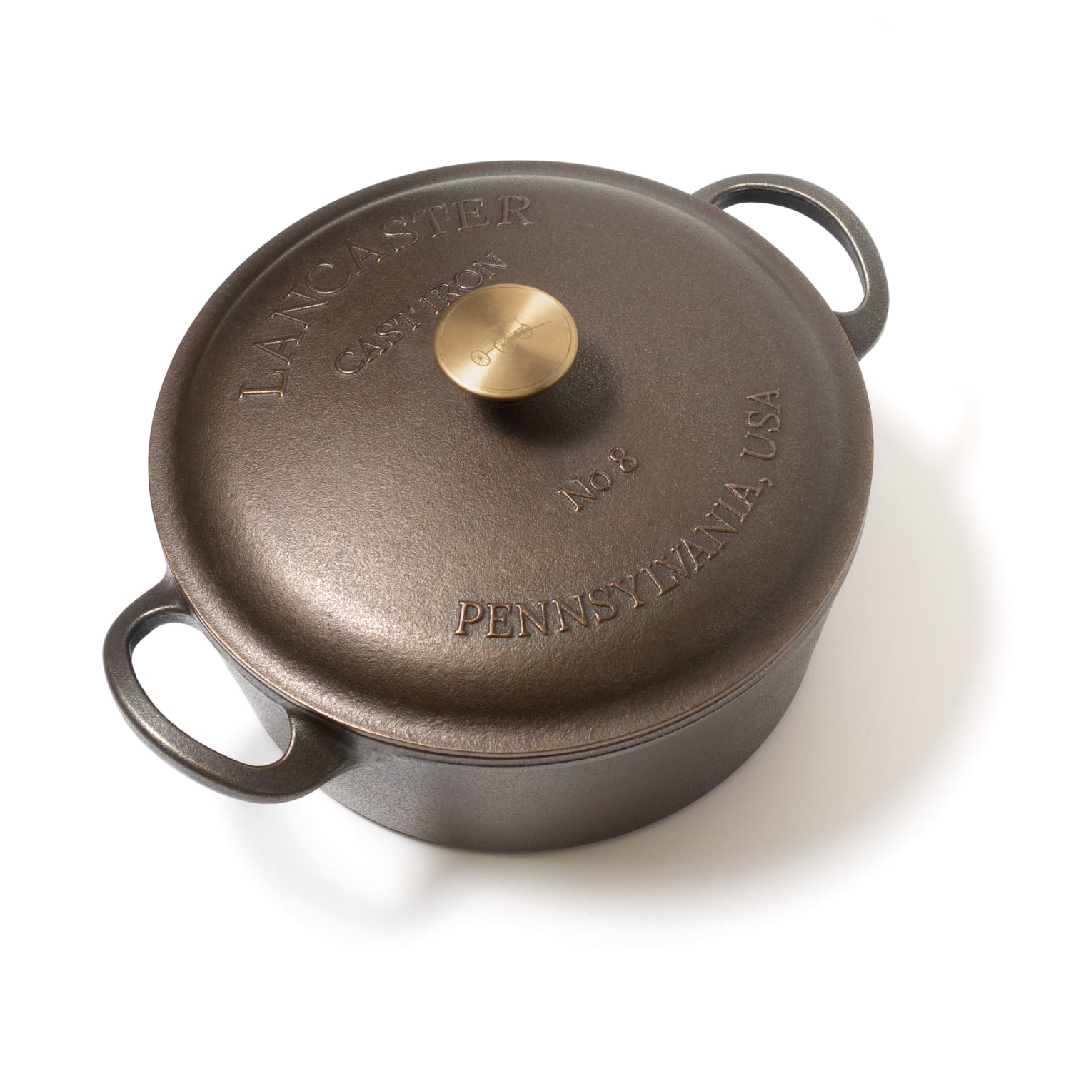 Image of Lancaster Cast Iron 5-Qt Dutch Oven