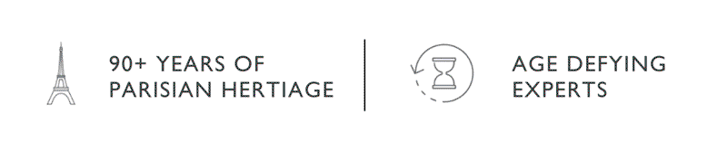 90+ years of Parisian heritage | Age defying experts | B corp certified | Cruelty free