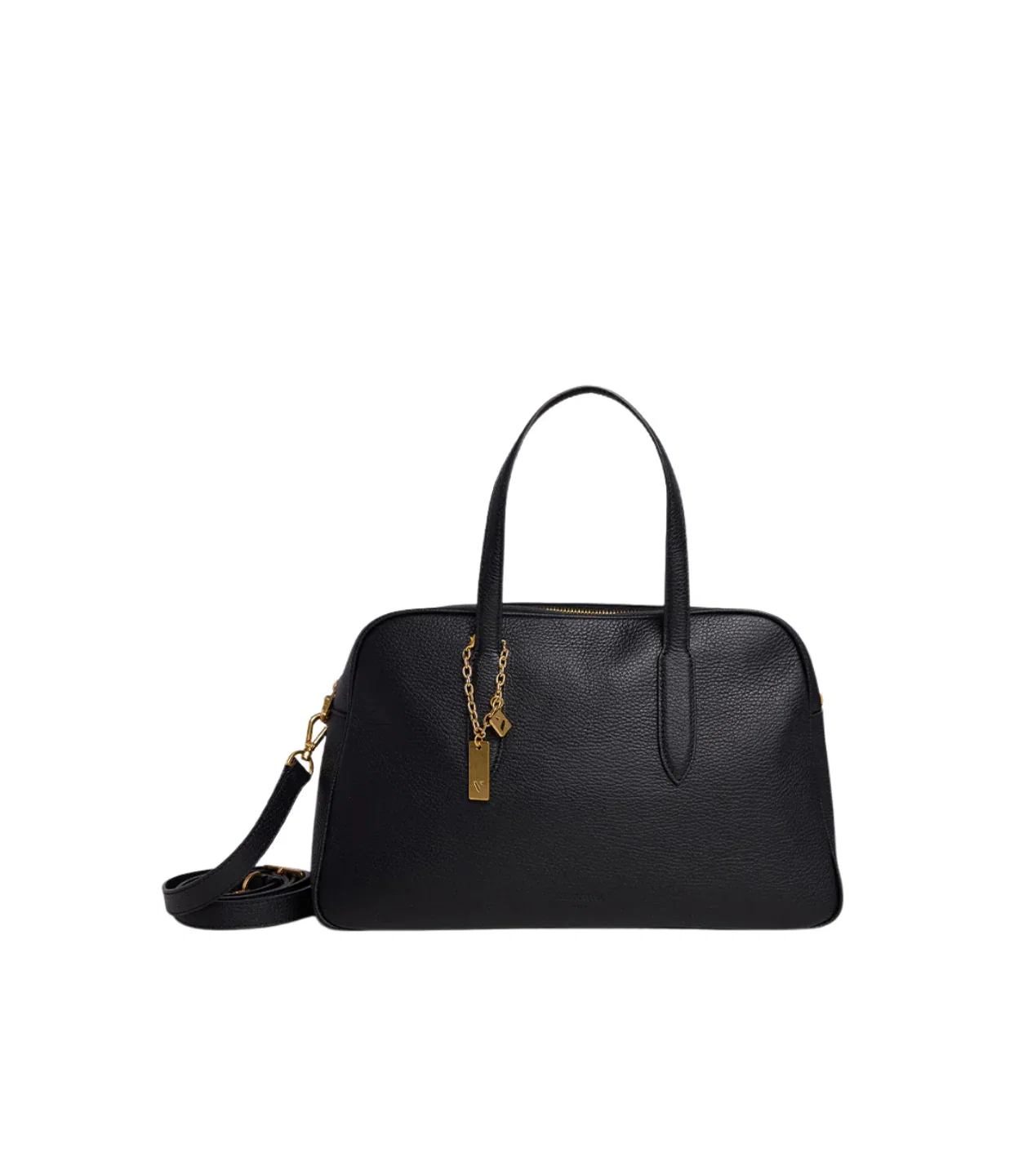 Image of Vera Medium Bowler Bag in Black