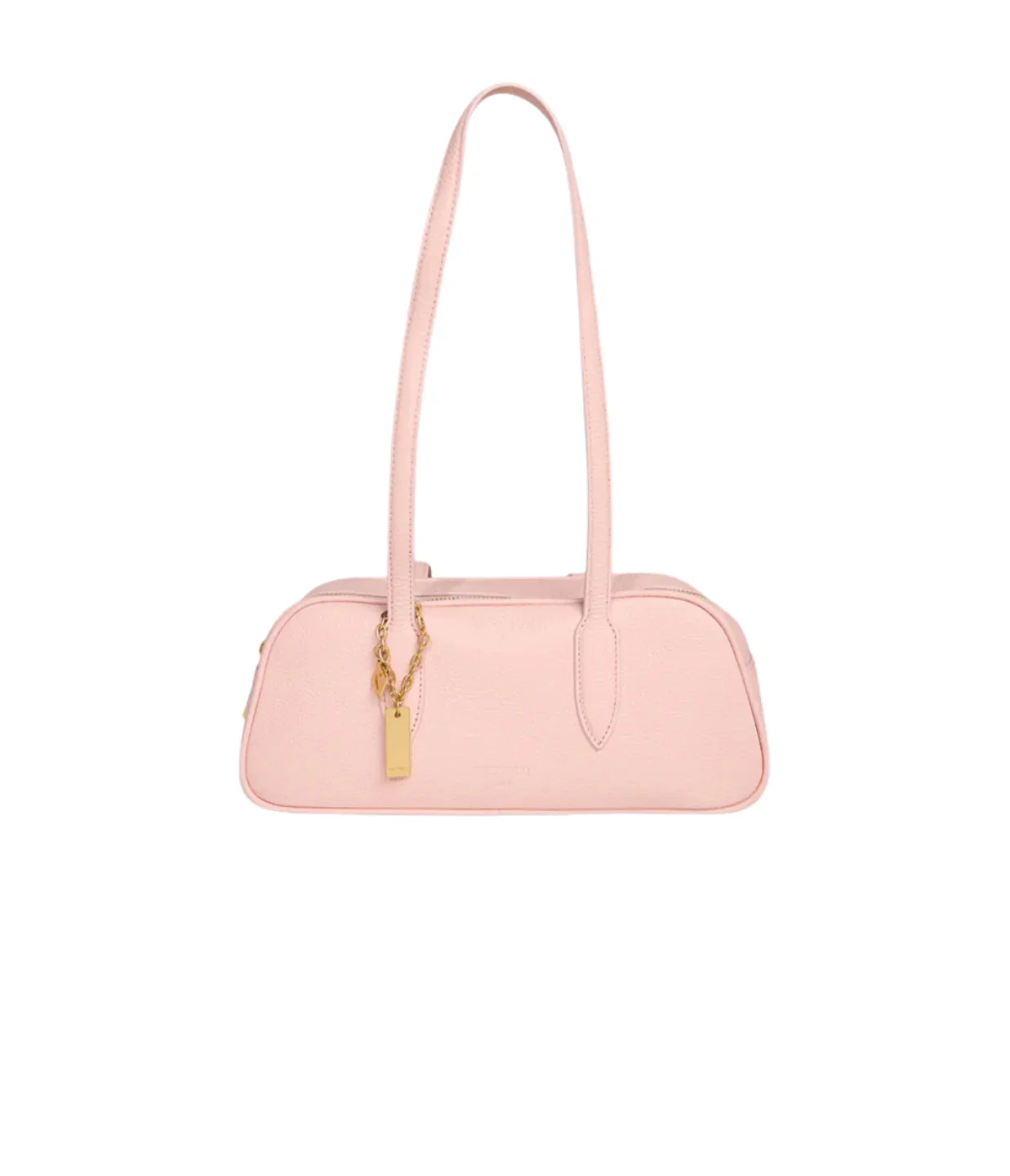 Image of Vera Baguette Bag in Pale Pink