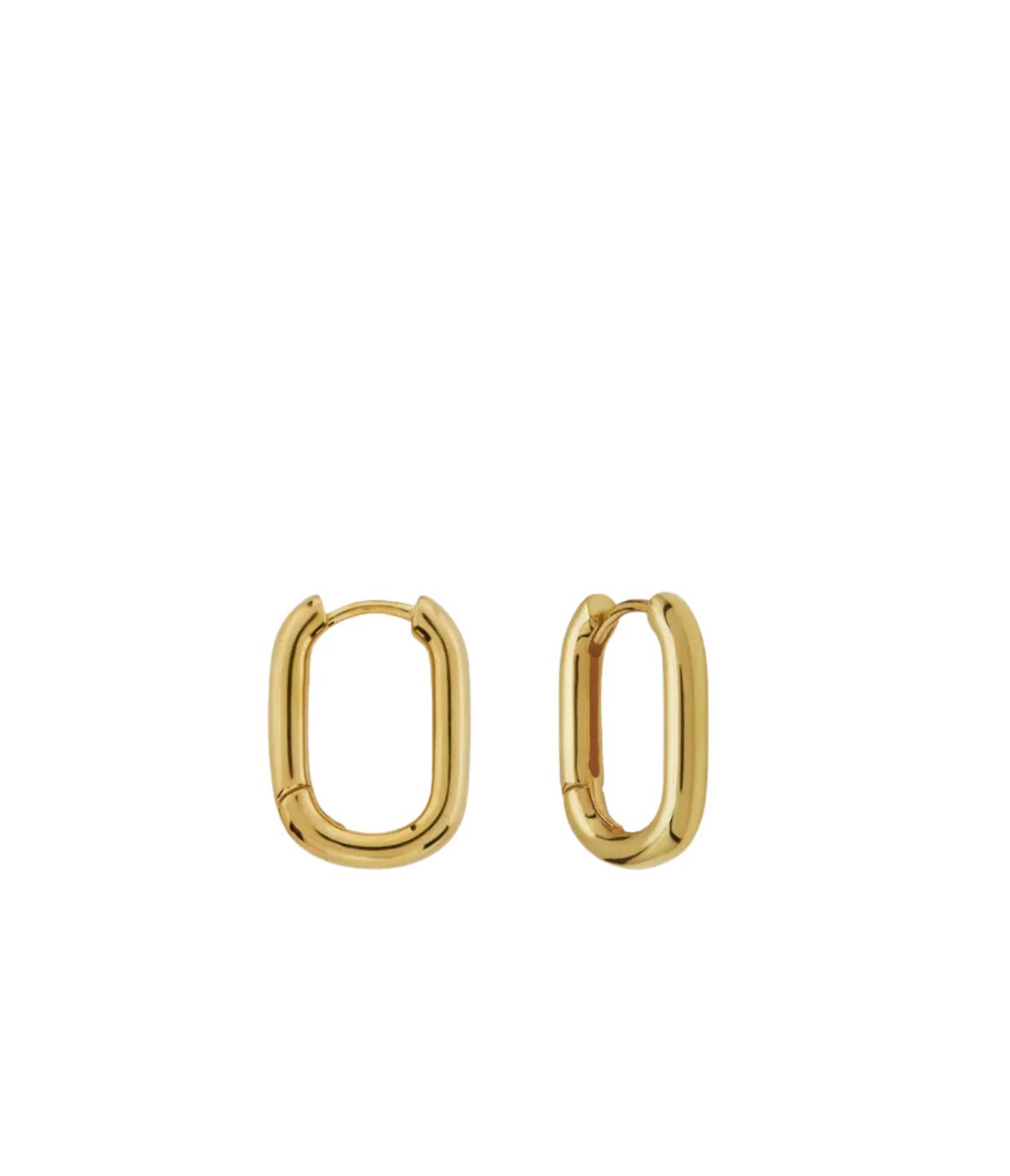 Image of Amsterdam Hoops in Gold