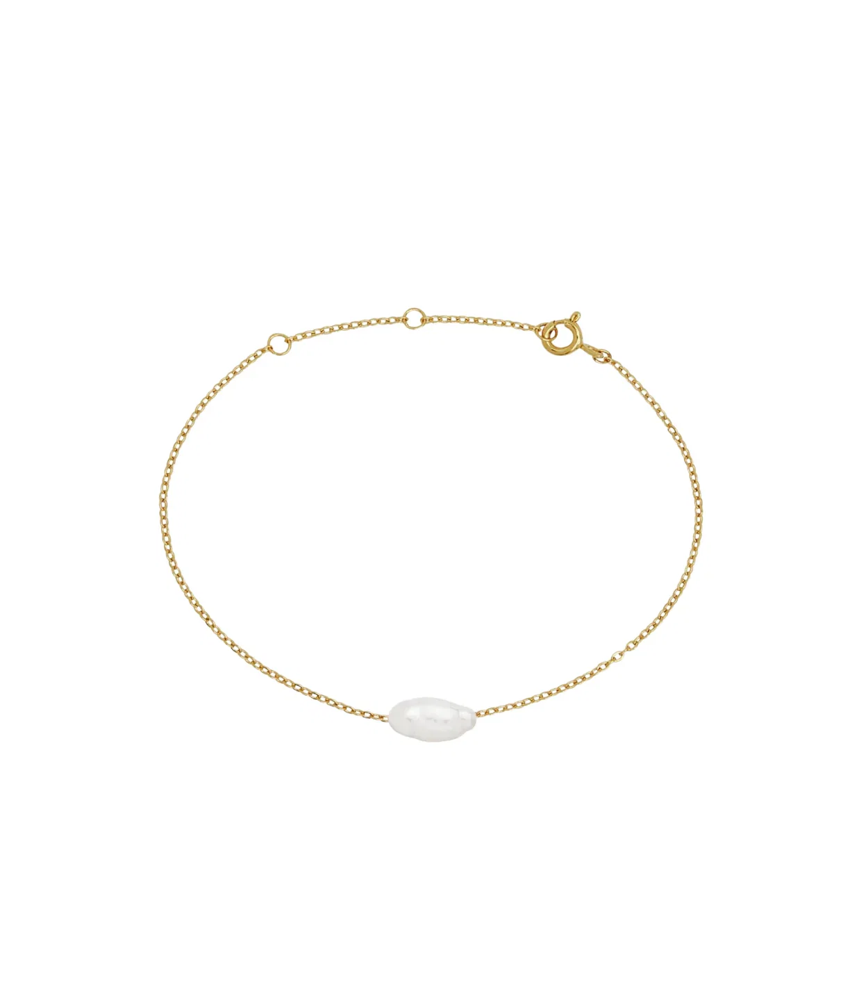 Image of Cielo Pearl Bracelet in Gold