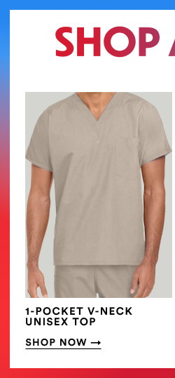 1-Pocket V-Neck Unisex Top | Shop Now