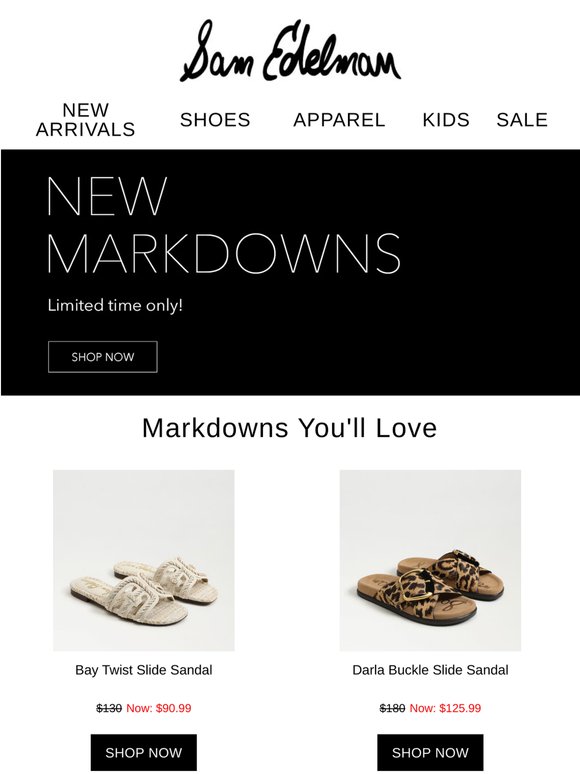 New markdowns added now🚨