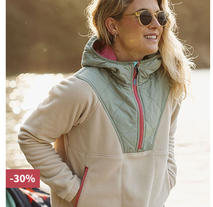 Passenger
 Womens Juana Recycled Polar Hooded Fleece