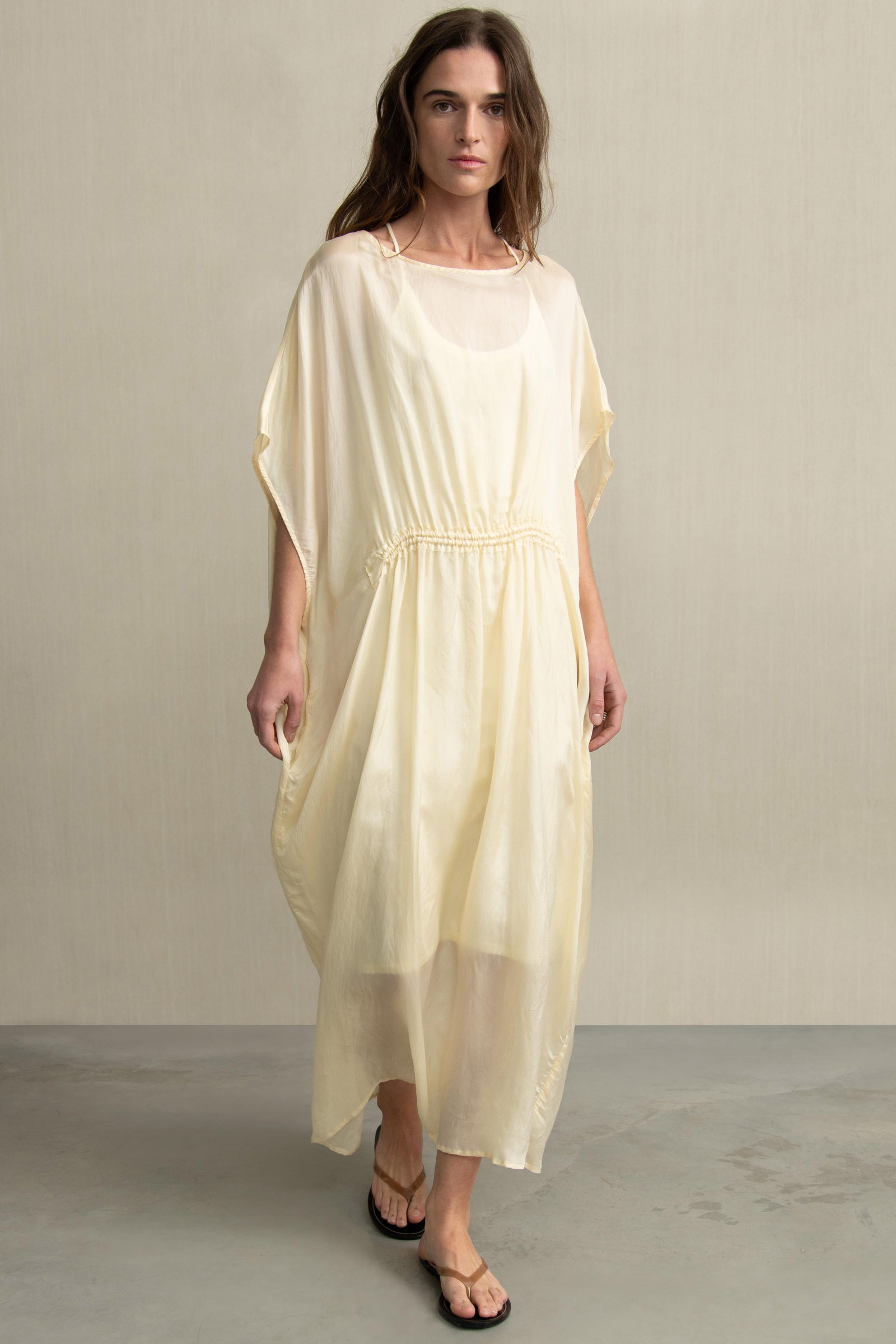 Image of BANKS DRESS LIGHT YELLOW