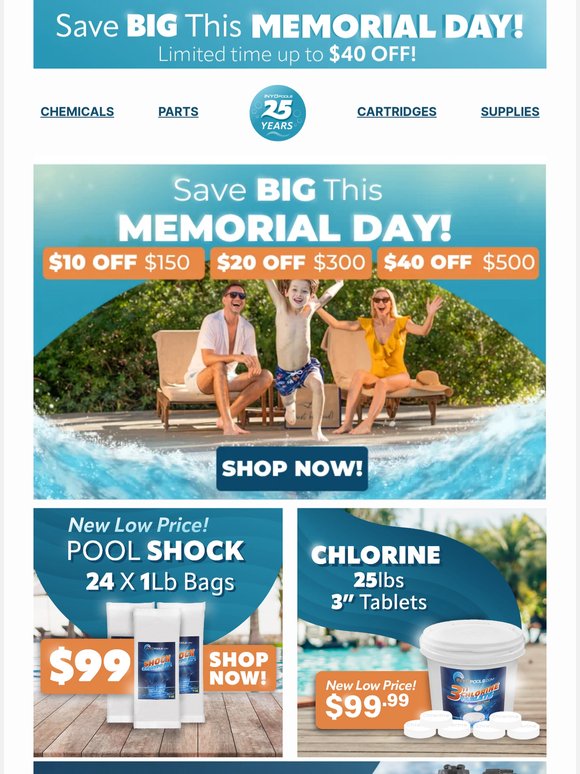 Save Big With INYO For Memorial Day