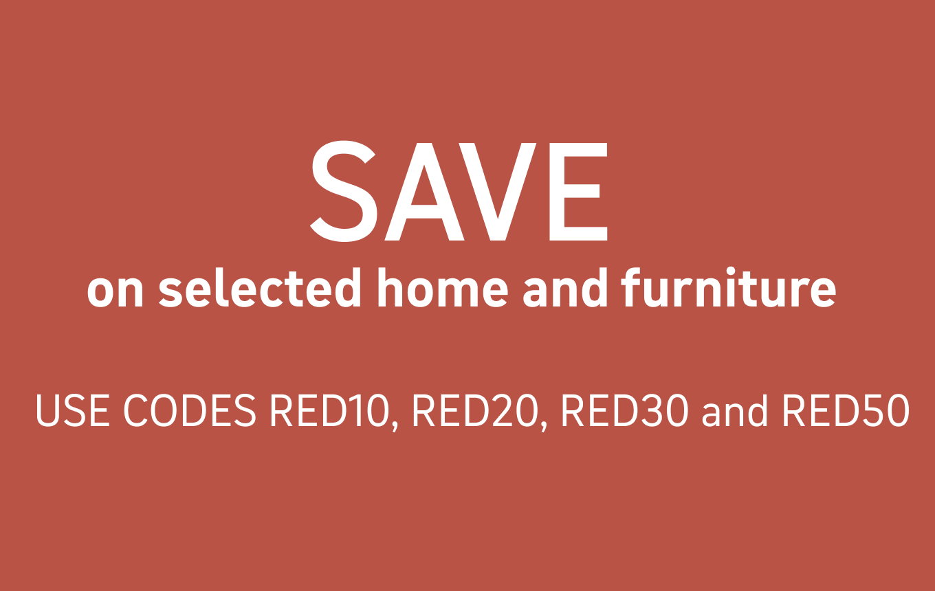 Save on selected home and furniture
