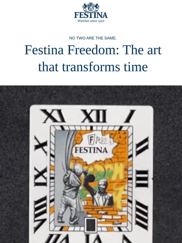 Festina Freedom: a hand-painted limited edition