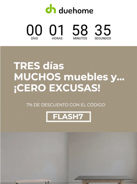 Últimas horas:  FLASH7 caduca hoy.