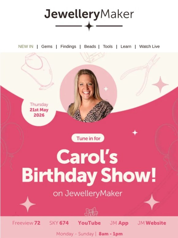 Carol's Birthday Show! 🥳