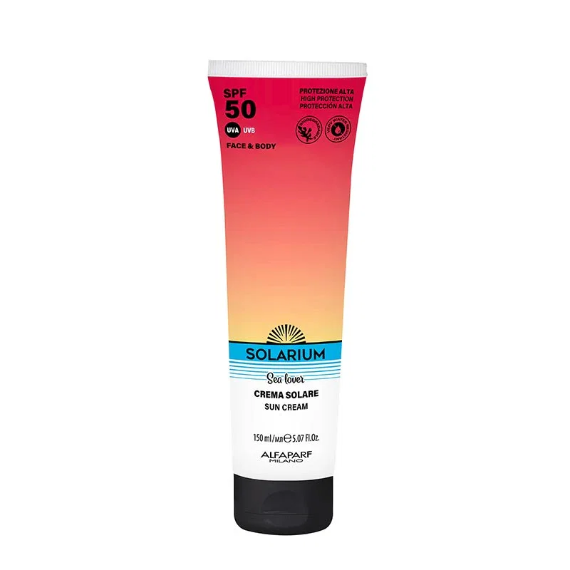 Image of Solarium spf 50 crema solare viso e corpo