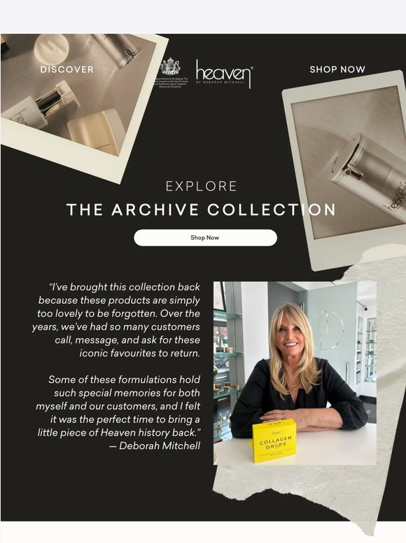 Have You Discovered The Archive Collection Yet?✨