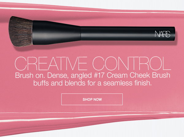 Use the #17 Cream Cheek Brush for the ultimate blend.