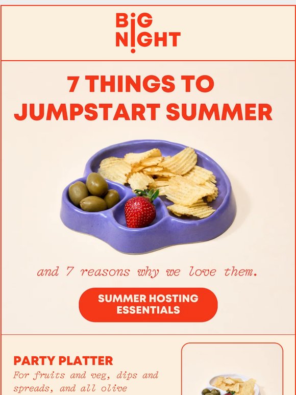 The party platter for every summer snack ☀️