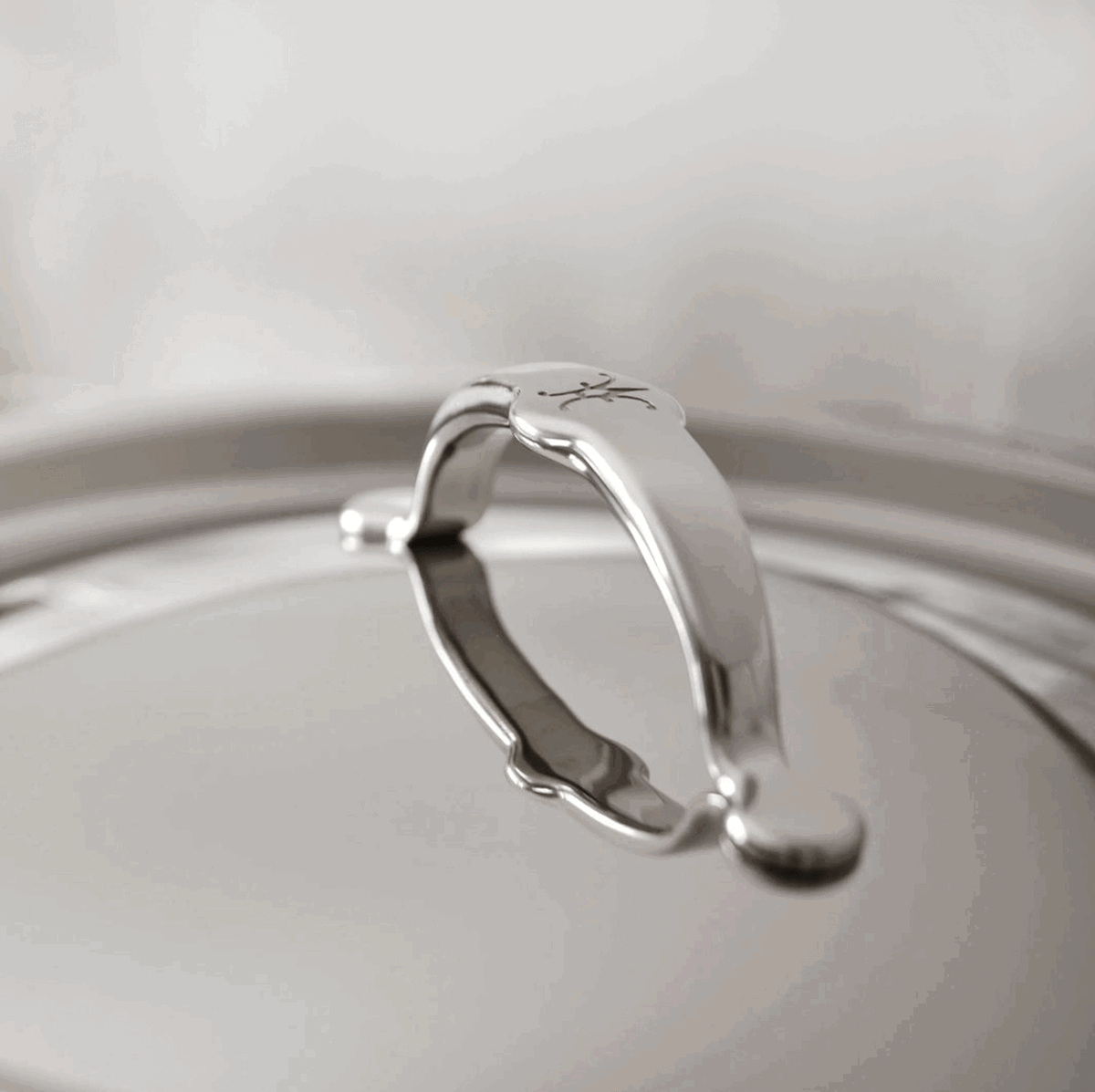 IMG: Closeup of TITUM Nonstick Wok lid