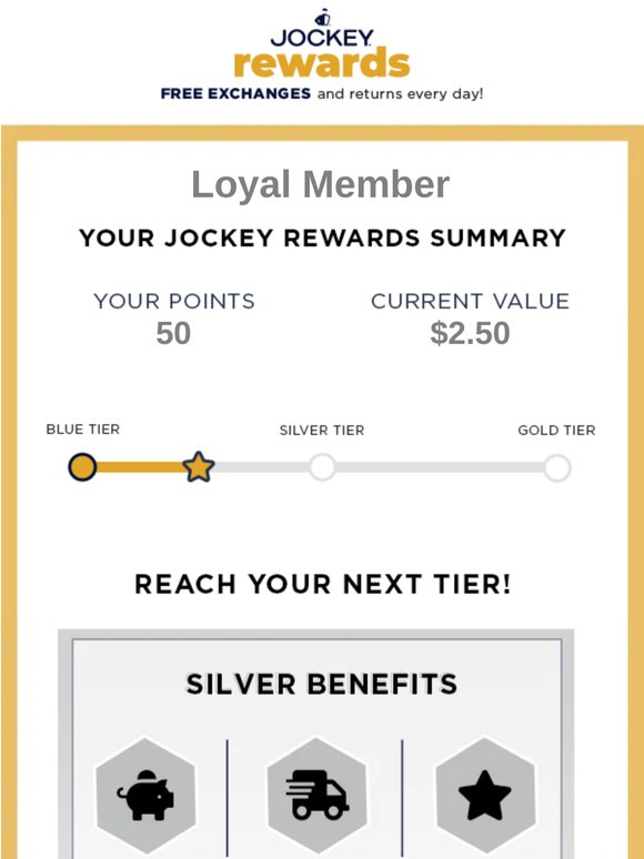 Your monthly rewards balance is here! 🙌