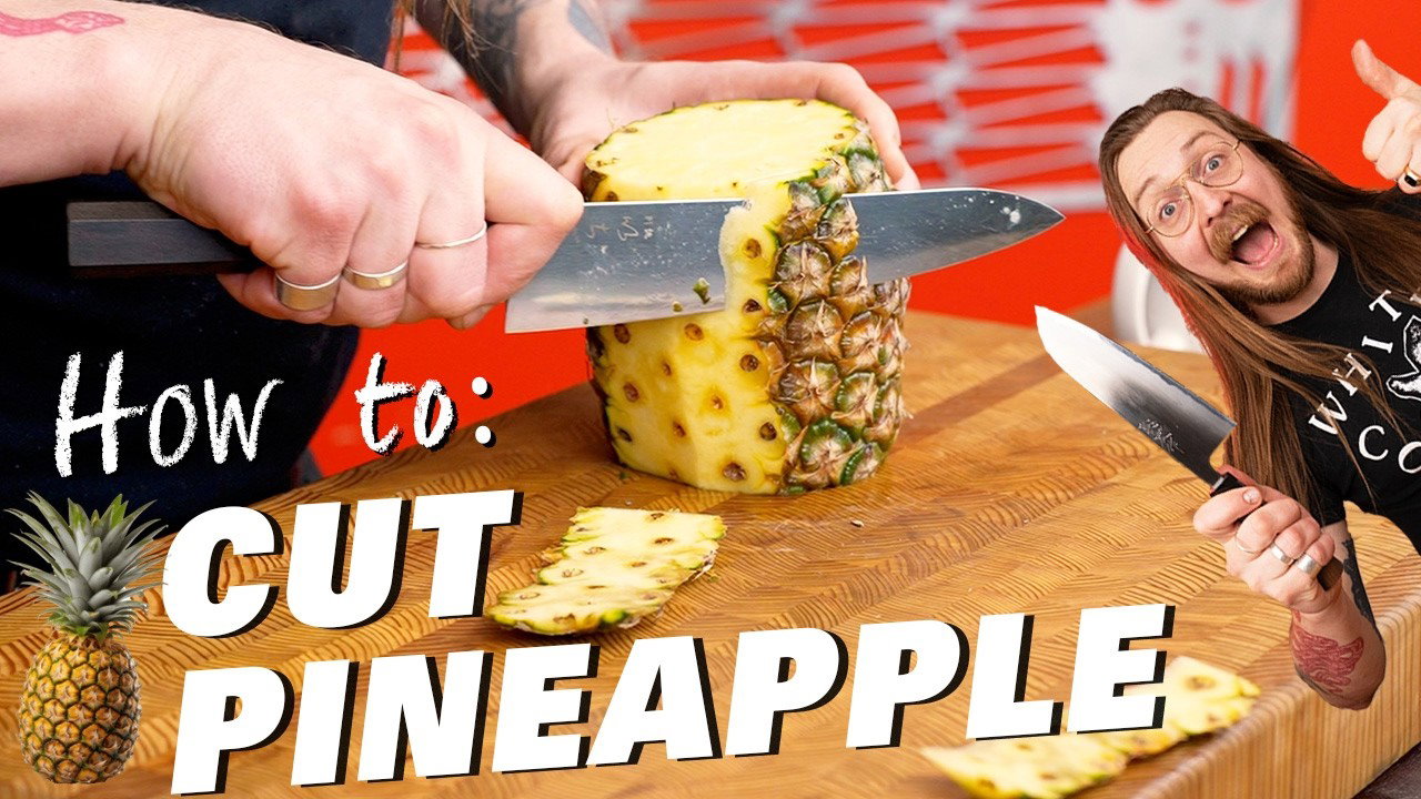 How to Cut Pineapple Video