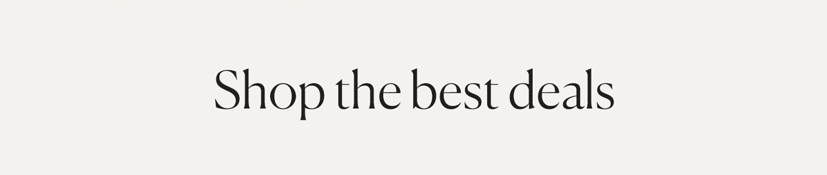 Shop the best deals