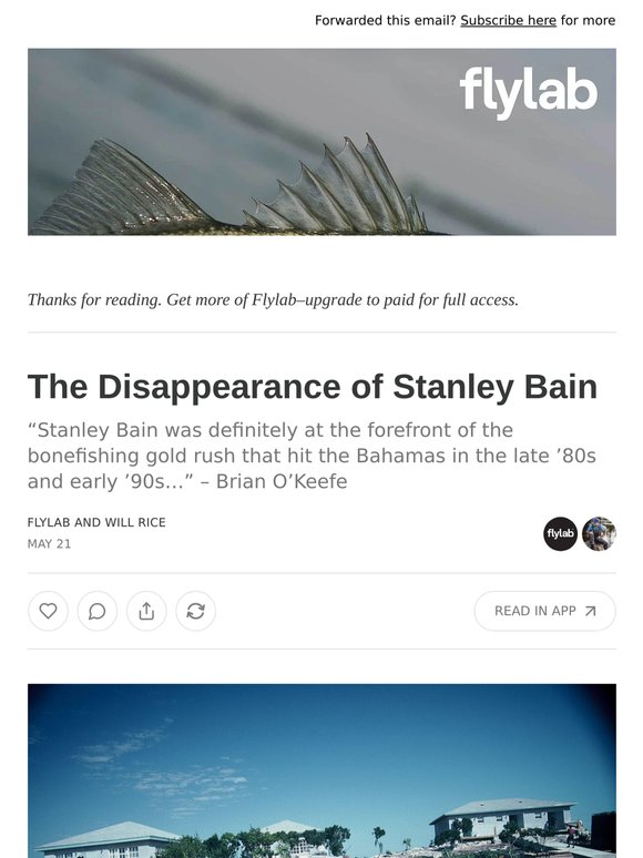 The Disappearance of Stanley Bain