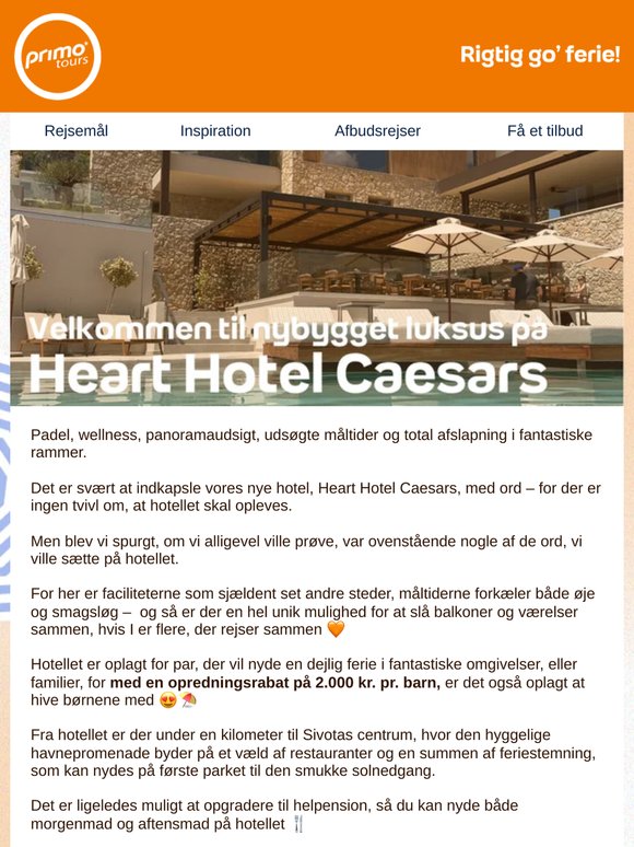 Vores favorithotel lige nu 🧡