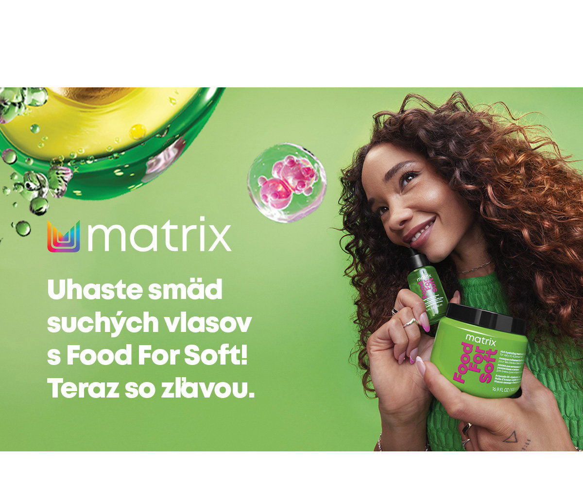 Až 2 darčeky z radu Food For Soft k nákupu produktov Matrix