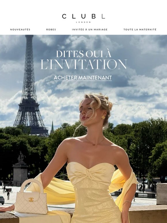 Trop de mariages, pas assez de tenues ?