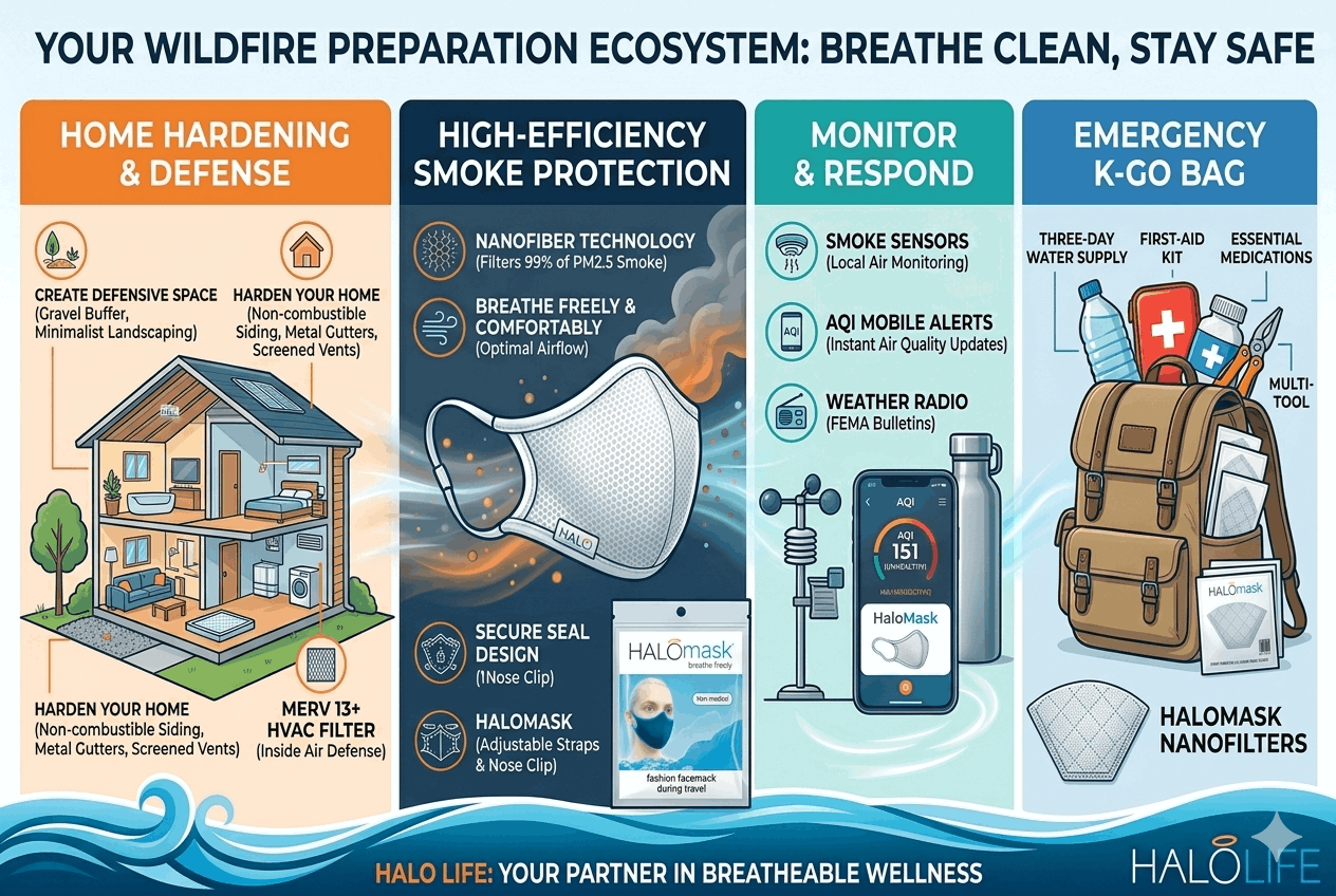 Wildfire Prep Smoke Protection