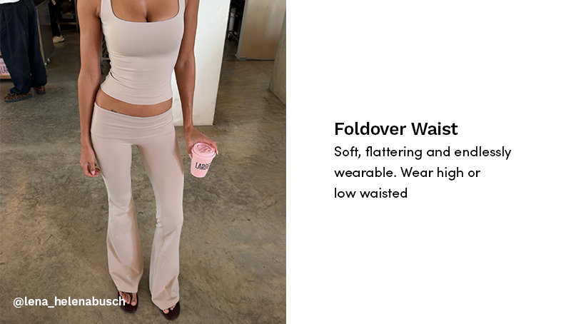 Foldover Waist