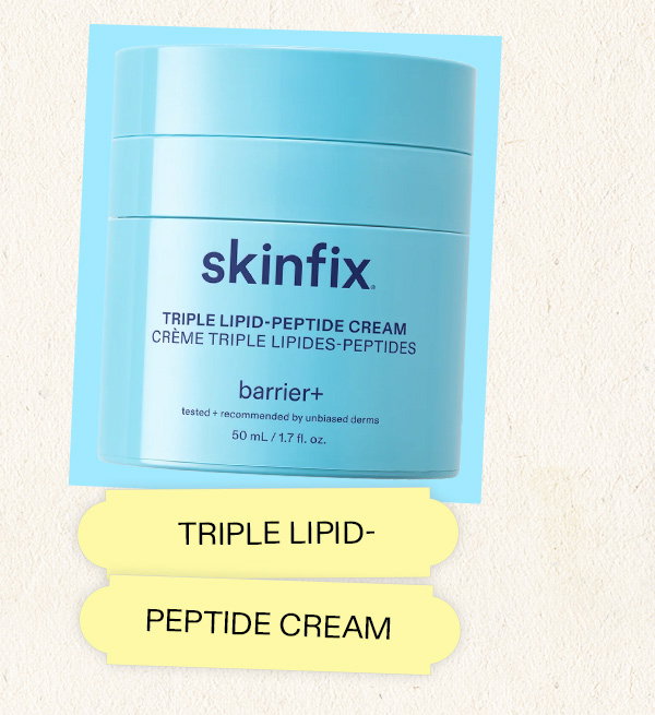 Triple Lipid-Peptide Cream