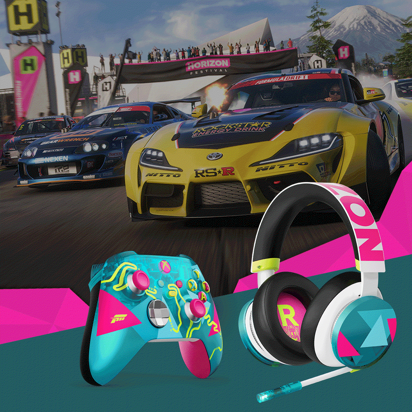 Forza Horizon 6 accessories collection.