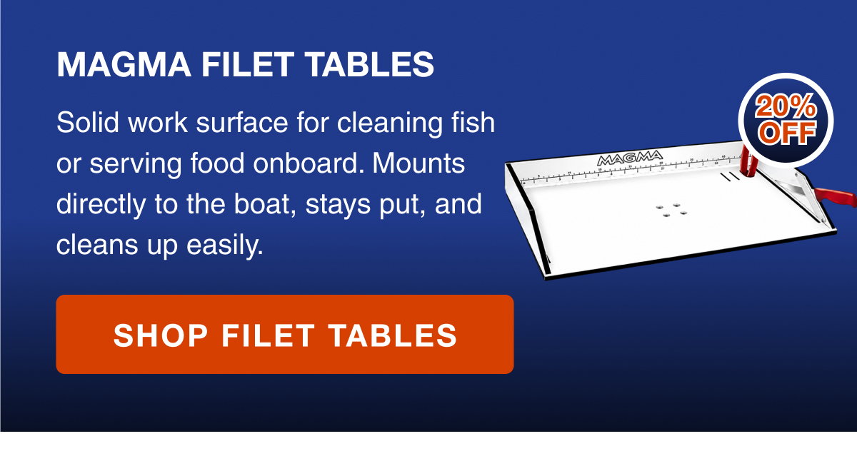 Magma Filet Tables