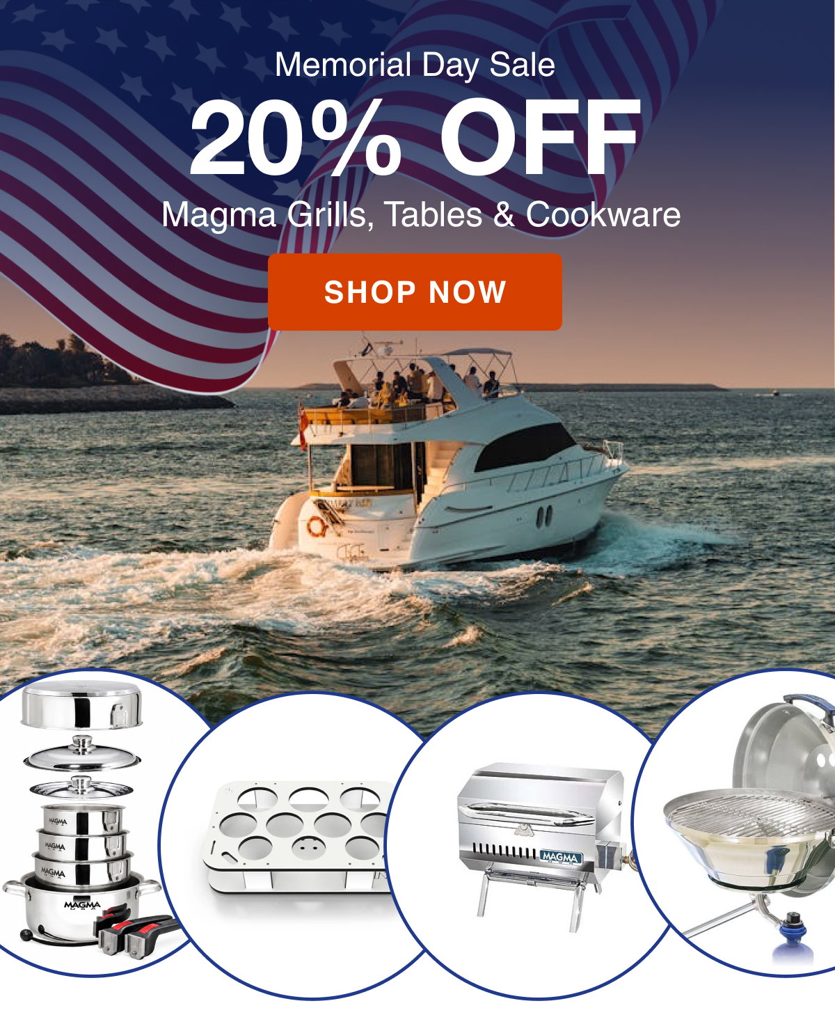 Memorial Day Sale - 20% Off Magma Grills, Tables & Cookware