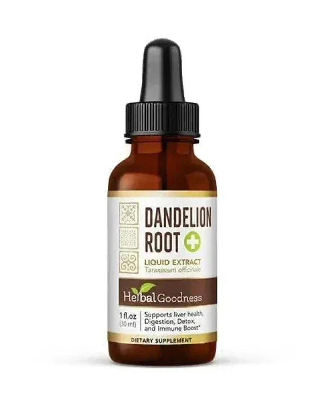 Image of Dandelion Root Organic Liquid Extract | Liver & Detox Wellness